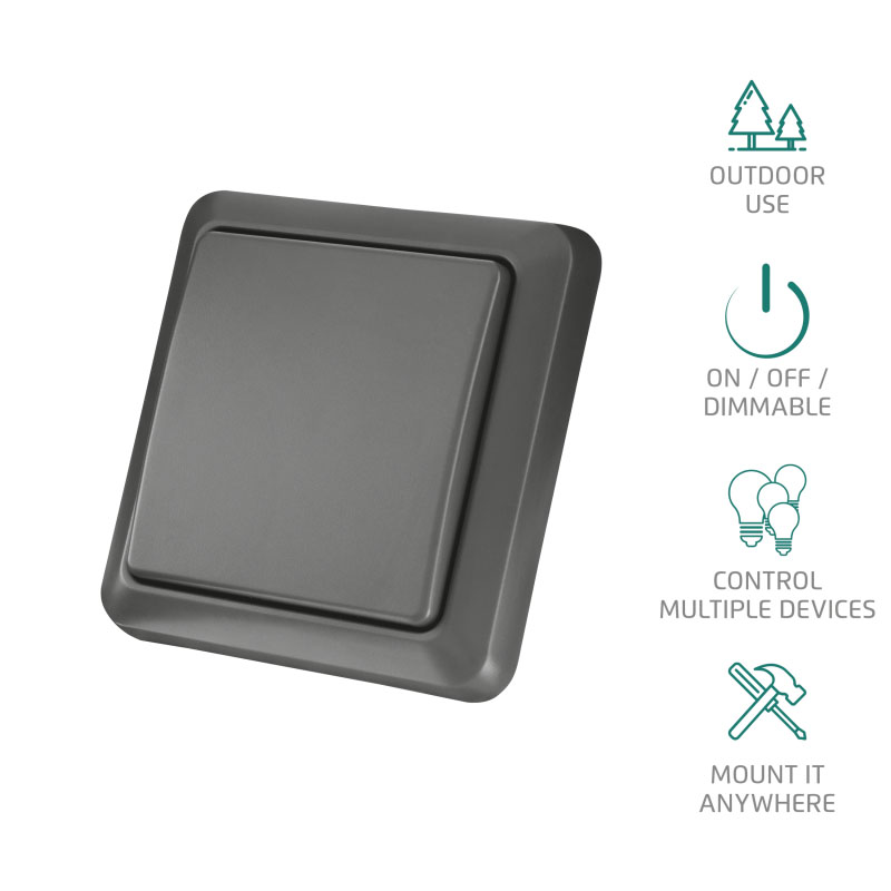 TRUST Outdoor Wall Switch AGST8800 LED Solution d'Eclairage LED